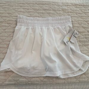 NWT Z by Zella White Skort